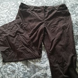 Brown dress pants